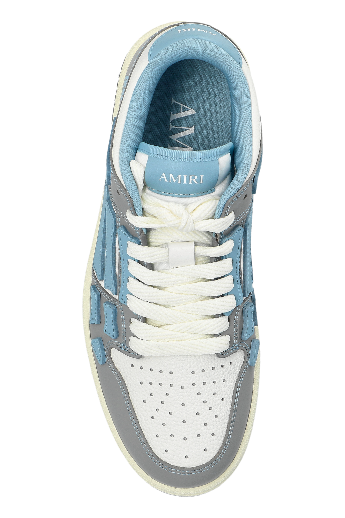 Amiri Szary Buty sportowe `Varsity Skel Top` Amiri - Vitkac Polska